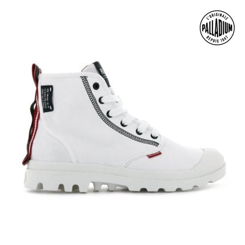 Palladium Pampa Dare 2 Survive Laarzen Dames Wit | NL 47DVRNA